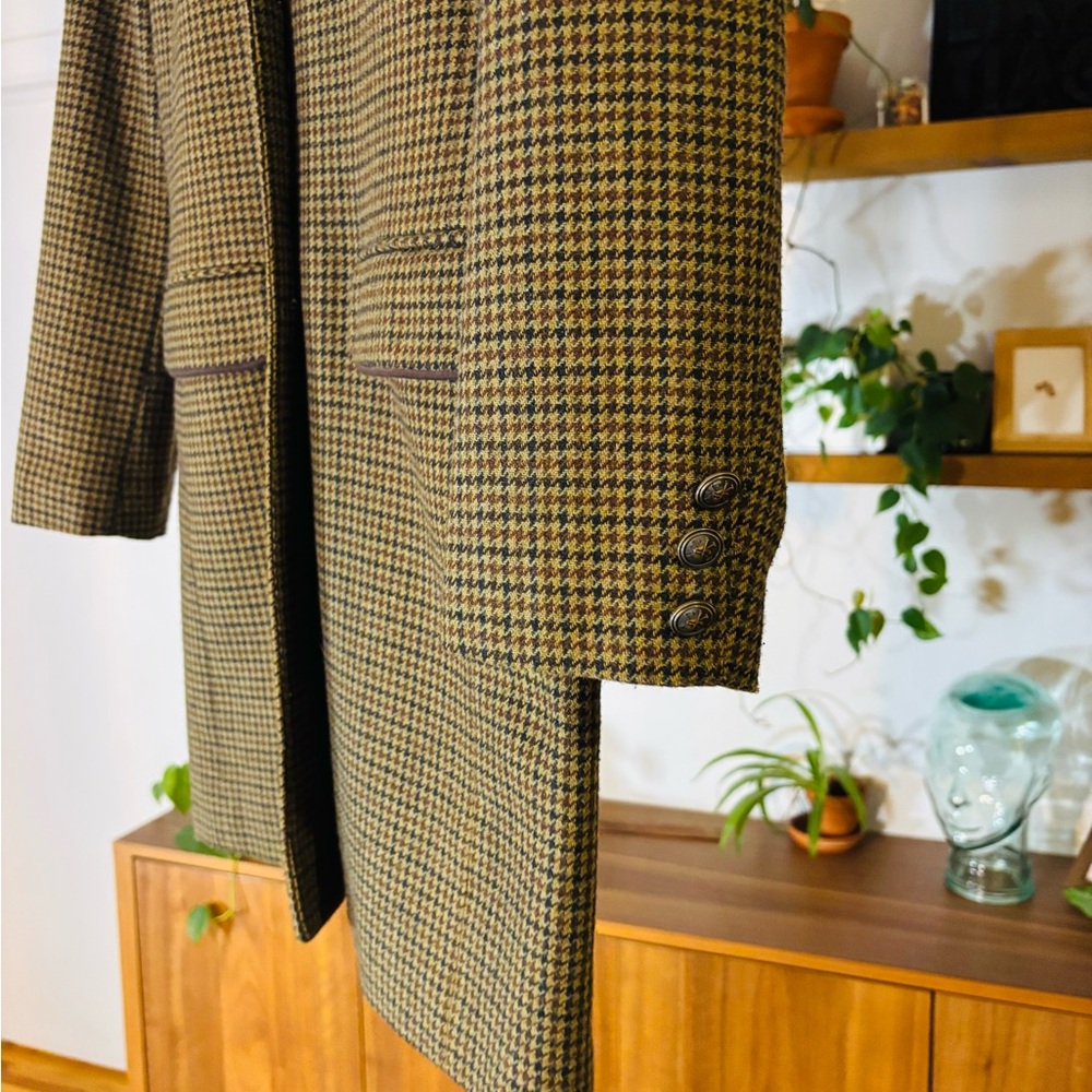 San Francisco-Brown Checkered Coat - Picture 6 of 12